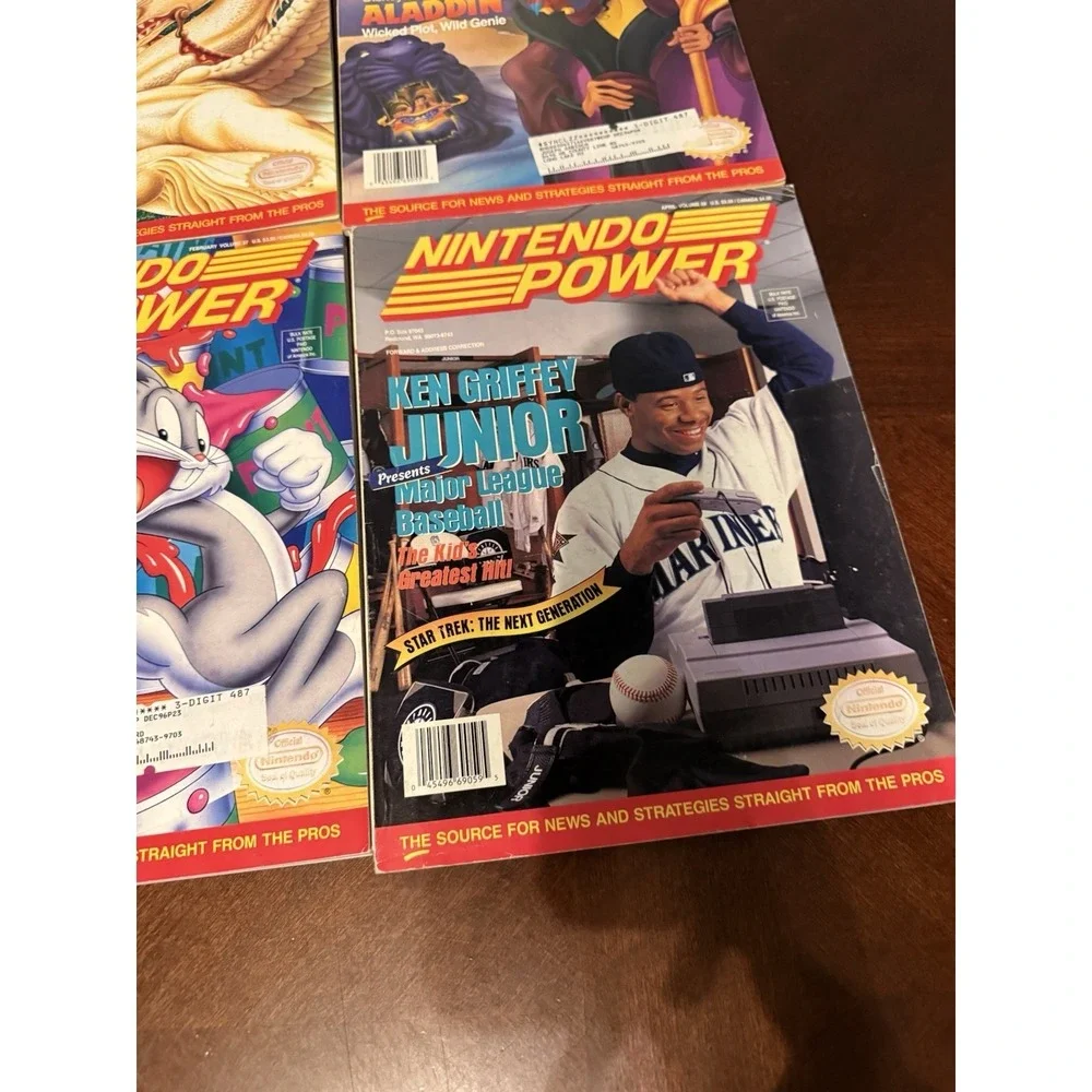 Nintendo Power Magazine Lot Vintage w Posters Inserts Zelda Metroid‎ SNES NES